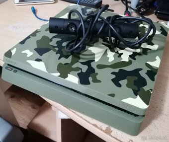 PS4 Slim Camouflage + PS4 Kamera - rýchly predaj - 3