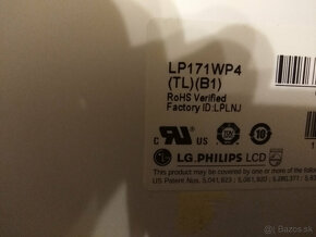 Displej LCD CCFL 17,1" 30pin LP171WP4 (TL) (B1) - 3