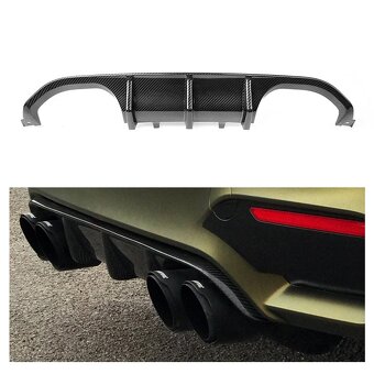 Zadný podnárazník Bmw M3/M4 F80/F82 FullCarbon - 3
