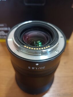 Objektív Nikon Z 20mm f1,8 S -stav ako nový, komplet balenie - 3