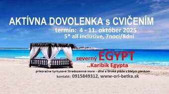 Dovolenka s cvičením Chorvátsko VODICE a GRADAC, KRÉTA,EGYPT - 3