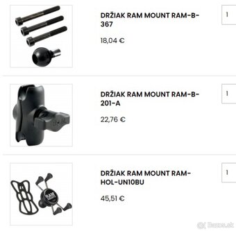 RAM Mount drziak na mobil - 3