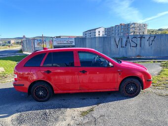 Skoda Fabia I combi 1.4 TDI 51kw červená - 3
