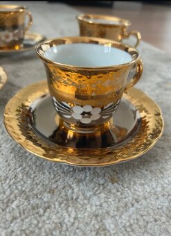Vintage porcelánový set šálok - 3