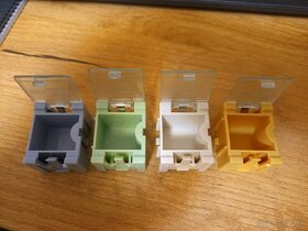 Stohovateľné boxy pre SMD súčiastky - darujem - 3