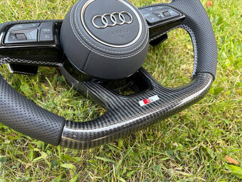 AUDI KARBON ŠPORTOVÝ ZKOSENY VOLANT - 3