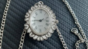 Dámsky náhrdelník-hodinky - 3