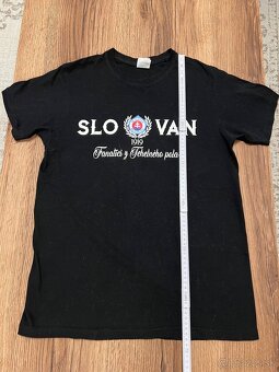 Predám pánske tričko ŠK Slovan, super stav. Rozmery na foto. - 3