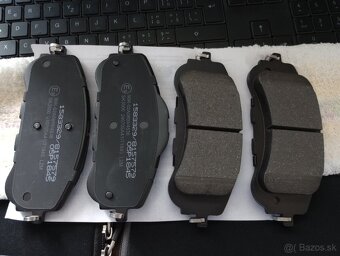 Brzdové platničky doštičky Ridex - 3