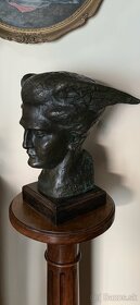 Július Bartfay bronzová socha Hermes-Merkur - 3