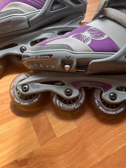 Rollerblade dievčenské kolieskové korcule - 3
