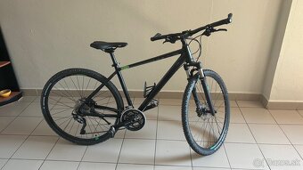 Pánsky bicykel Cube Cross čierno zelený model 2018 - 3