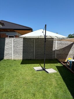 Slnečník Happy Green Tucson štvorcový 3x3 m - 3