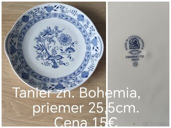 Bohemia, cibuľový vzor - 3