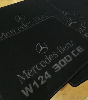 Predám koberce do Mercedes Benz W124, CE - 3