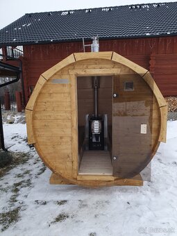 Fínska sudová sauna - 3