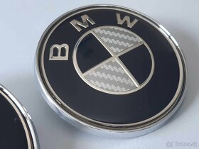 Znaky BMW čierny karbon - 3