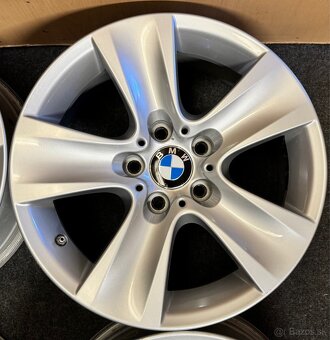 5x120 R17 Original BMW styling 327 ET 30 strieborne - 3