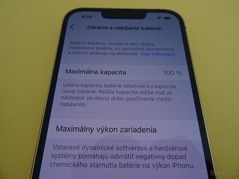 iPhone 13 PRO 256GB GOLD - ZÁRUKA 1 ROK - 100% BATERIA - 3