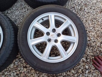 Hlinikove disky Subaru- 6 1/2Jx16-ET-55-5x100 - 3