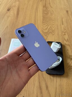 iPhone 12 64 gb Purple v záruke + príslušenstvo - 3
