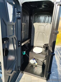 Nové mobilní přenosné WC s umyvadlem - 3