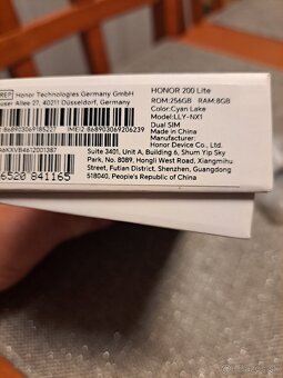 Predám Honor 200 Lite 256GB - 3