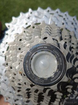 Kazeta Shimano cs hg81-10 11T a prehadzovac Shimano xt - 3