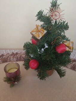 Vianočné ozdoby na stôl - 3