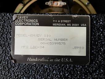 Peavey ENVOY 110 Teal Stripe (1989 U.S.A.) - 3