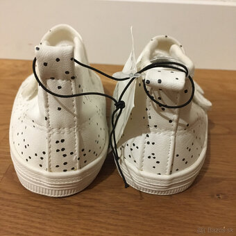Predám H&M biele tenisky - sneakers č. 23 NOVE - 3