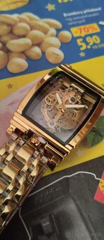 luxusní hodinky SEWOR SKELETON - 3