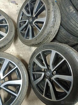 4ks alu disky orig. Nissan 5x114,3 R19 6mm 225/45 r19 - 3