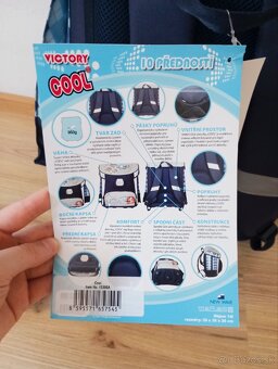 Školská aktovka chlapčenská NOVÁ - 3