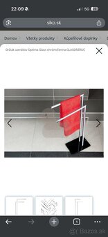 Držiak uterákov do kúpeľne nový - 3