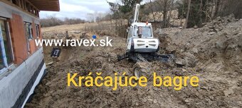 Zemné práce, kráčajúci bager, kolesový bager - 3