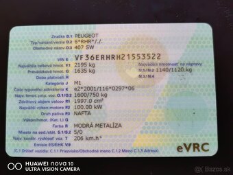 Peugeot 407 SW 2.0 100kw R.V 2007 STK-EK 2027 - 3