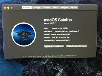 Apple iMac 21,5 late 2013 16GB RAM 500GB SSD - 3