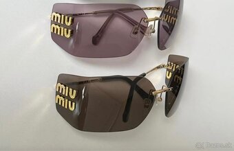 MIU MIU hnedé okuliare - 3
