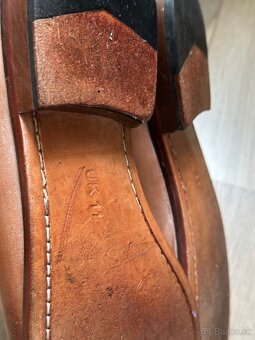 Elegantné formálne topánky BROGUE OXFORD – ručná výroba - 3
