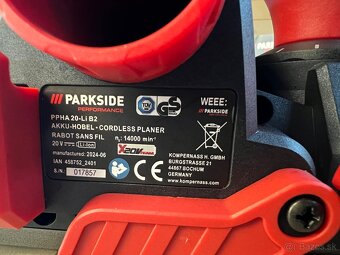 Aku hoblík PARKSIDE PERFORMANCE PPHA 20-Li B2 - 3