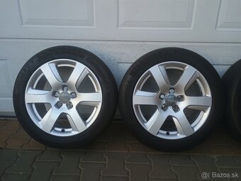 ALU disky Audi 5x112 R17 + pneu 225/50 R17 - 3