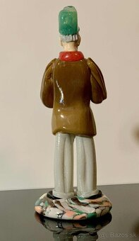 PREDANE.Nádherná stará zberateľská,sklenená ručne tvarovaná - 3