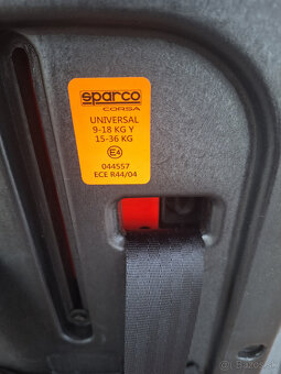 Autosedačka SPARKO  9-36kg - 3