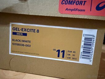 Predám tenisky Asics čierno-biele - 3