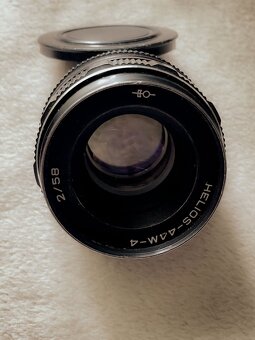 Objektív Helios 44M-4 58mm f/2 (M42) - 3