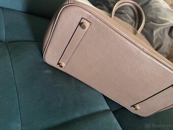 Nádherná nová Hermes birkin 30 taupe kabelka - 3