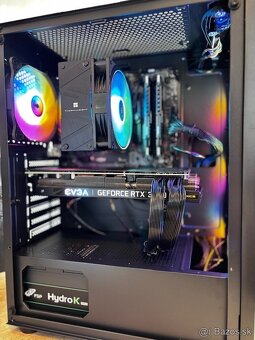 Herné PC: Ryzen 5 5600X, RTX 3070, 16GB RAM, 1T NVMe - 3