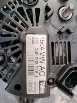 Predám alternátor na Audi A6 27 TDI - 3