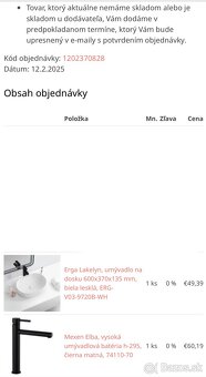 Umývadlo na dosku s batériou - 3